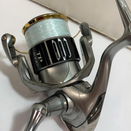  SHIMANO シマノ  15 ツインパワー 4000PG  スピニングリール　キズ、剥がれ多数あり 03374