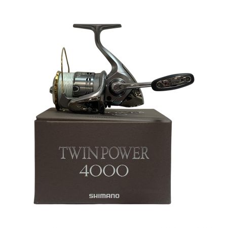  SHIMANO シマノ 11ツインパワー4000 キズ有 　スピニングリール 02698