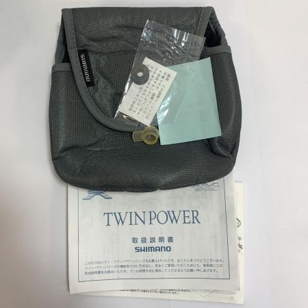 SHIMANO シマノ 11ツインパワー4000 キズ有 　スピニングリール 02698