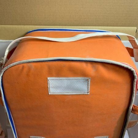   救命浮器  使用感有、シミあり 平成6年製 桜マーク入り　34×20×67cm FTM-4Y型