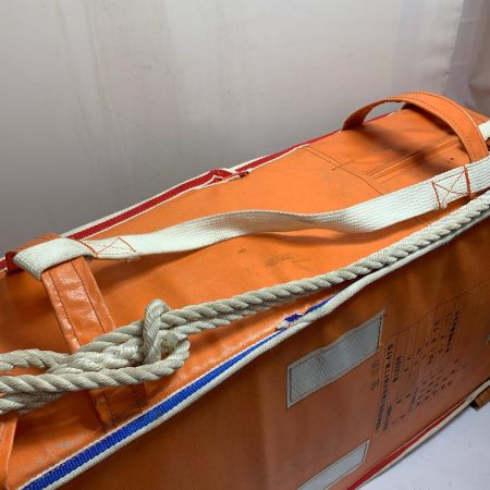   救命浮器  使用感有、シミあり 平成6年製 桜マーク入り　34×20×67cm FTM-4Y型