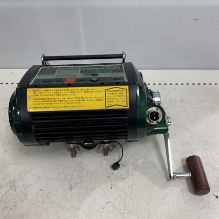  Miya Epoch ミヤマエ ミヤエポック COMMAND コマンド X9  電動リール  コード付(補修あり）通電確認のみ CX-9 グリーン