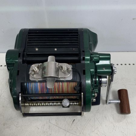  Miya Epoch ミヤマエ ミヤエポック COMMAND コマンド X9  電動リール  コード付(補修あり）通電確認のみ CX-9 グリーン