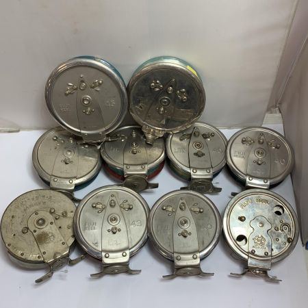  FUJI/松/オリムピック タイコリール　10個まとめ　40×4個　43×4個　45×2