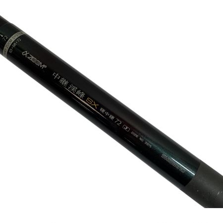  SHIMANO シマノ  αズーム 中継渓峰SX 硬中硬72J　持ち手ベタつきあり 31275