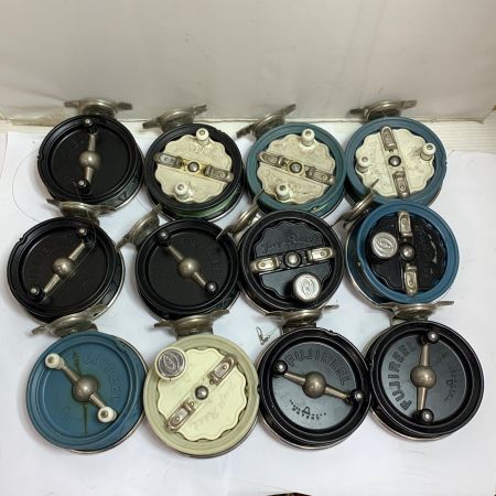  FUJI ＃40　フジリール　タイコリール　ヨゴレ、サビ有 12個まとめ