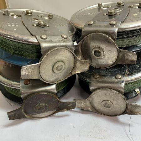  FUJI ＃40　フジリール　タイコリール　ヨゴレ、サビ有 12個まとめ