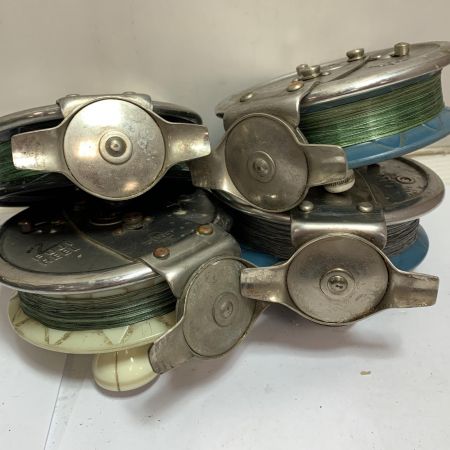  FUJI ＃40　フジリール　タイコリール　ヨゴレ、サビ有 12個まとめ