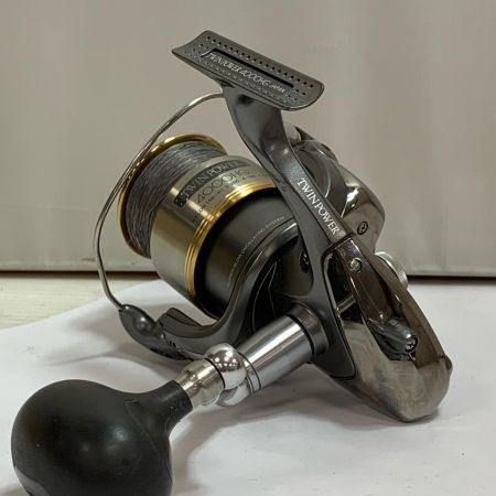  SHIMANO シマノ 02ツインパワー 4000HG 　スピニングリール　ハンドルノブややベタつきあり SC83 (01616)