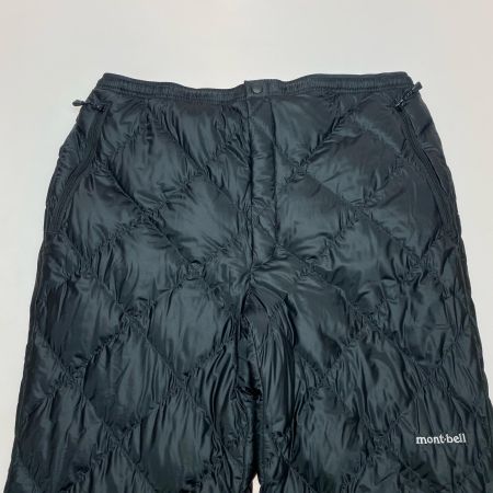  mont･bell モンベル ダウンパンツ SIZE L 程度B ブラック
