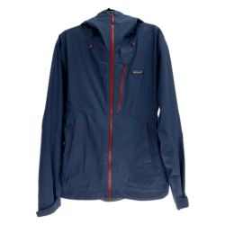 §§ Patagonia パタゴニア グラナイト クレスト レインジャケット SIZE M 程度B 85415 ネイビー Bランク