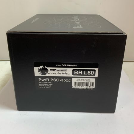  STUDIO OCEAN MARK ブルーヘブン L80Pw/R PSG-BD　ベイトリール　箱、ポーチ付
