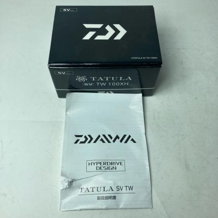 DAIWA ダイワ ベイトリール 25タトゥーラSV TW100XH 00630156 箱付