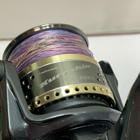  tailwalk テイルウォーク KUROSHIO　63HGX　スピニングリール　キズあり 45272