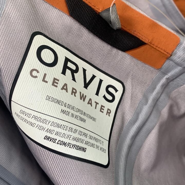 ORVIS クリアウォーター ウェーディングジャケット Sサイズ RN#70534
