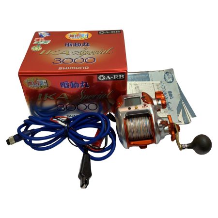  SHIMANO シマノ  06 電動丸 イカスペシャル 3000  電動リール　ケーブル付 02092