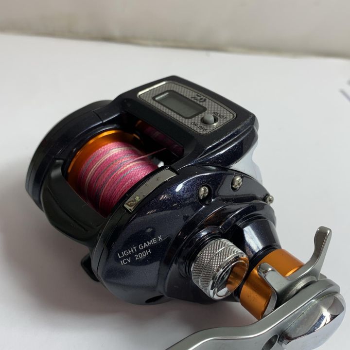 DAIWA ダイワ ライトゲームX ICV200H ベイトリール 614811 - 中古