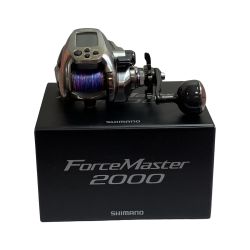 ★★ SHIMANO シマノ 24 フォースマスター2000 時間0、距離0　※電源ケーブルなし 044839 Aランク