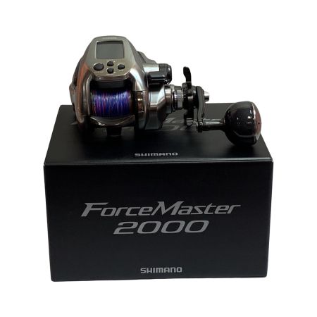  SHIMANO シマノ 24 フォースマスター2000 時間0、距離0　※電源ケーブルなし 044839