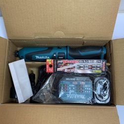 ♭♭ MAKITA マキタ 充電式ペンインパクトドライバ　充電器・充電池1個・ケース付 7.2v　ビット付 TD021DSHSP Aランク