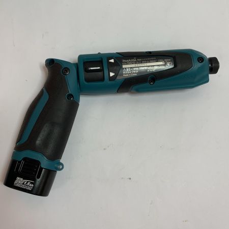  MAKITA マキタ 充電式ペンインパクトドライバ　充電器・充電池1個・ケース付 7.2v　ビット付 TD021DSHSP