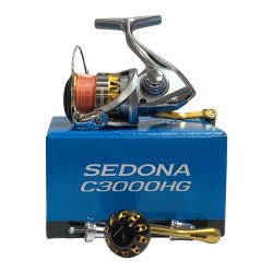 ★★ SHIMANO シマノ 17セドナC3000HG ゴメクサスハンドル/リールスタンド付 03685 Aランク
