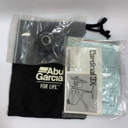  Abu Garcia アブガルシア カーディナル3X  スピニングリール　箱 替スプール付 メタリックブラウン x ベージュ系
