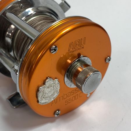  Abu Garcia アブガルシア アンバサダー　ベイトリール 5500Ｃ オレンジ