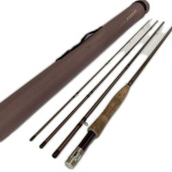 WINSTON 釣り用品　フライロッド　アセント690-4　9’0”#6　ハードケース付 Bランク