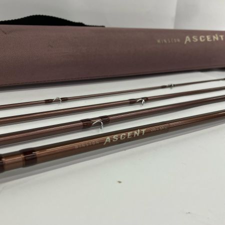 WINSTON 釣り用品　フライロッド　アセント690-4　9’0”#6　ハードケース付