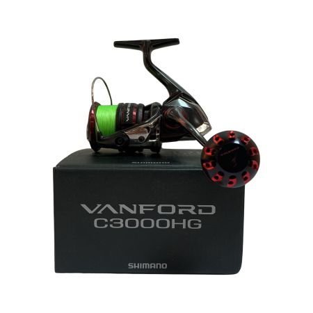  SHIMANO シマノ  20ヴァンフォード C3000HG  ゴメクサスハンドル/リールスタンド付　純正あり 04208