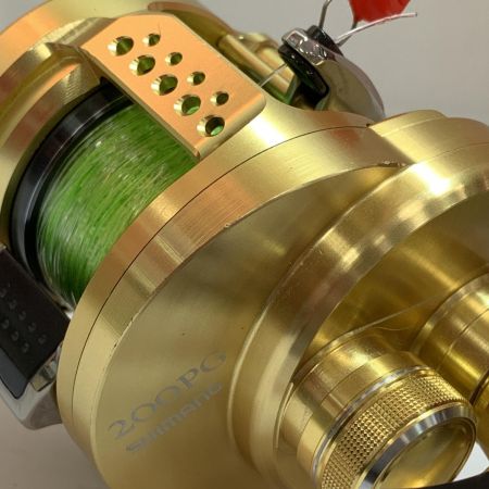  SHIMANO シマノ オシアCQ200PG キズ有 程度B 箱/ゴメクサスハンドル付 純正なし 03352