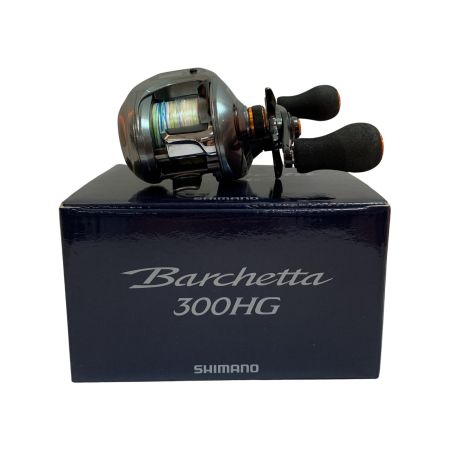  SHIMANO シマノ 17バルケッタ300HG ベイトリール　ハンドルノブ変色あり 03696
