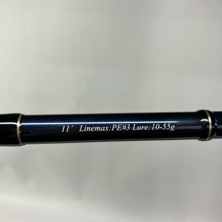AIMS ロッド ルアーロッド AIMS ブラックアローアンリミテッド BAU-110MH ケース付