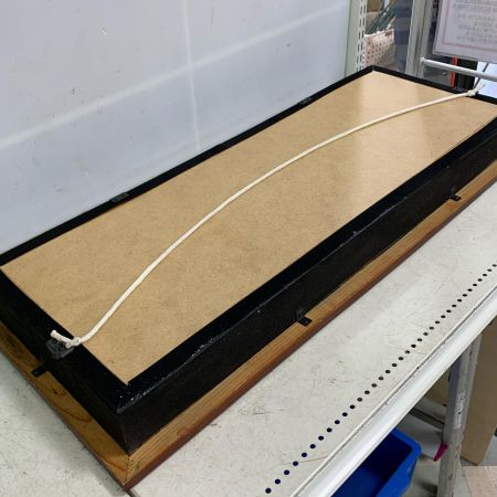   アンティーク オブジェ フライフィッシング ウォールアート 　85×35×10cm