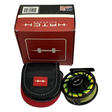  HATCH ハッチ　アイコニック3+　ICONIC　箱、ソフトケース付　フライリール