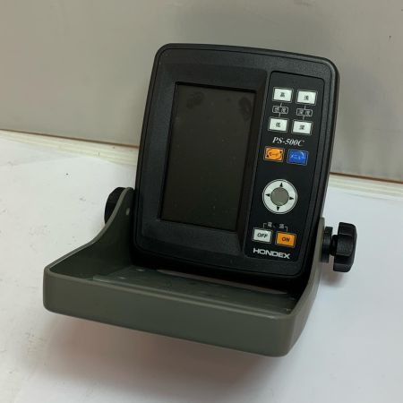  HONDEX 魚群探知機　通電のみ確認 振動子付 PS-500C