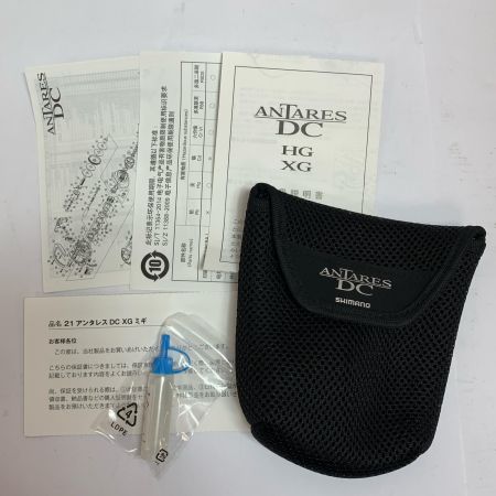  SHIMANO シマノ 21アンタレスDC XG  ベイトリール　キズあり　箱、ポーチ付 04264