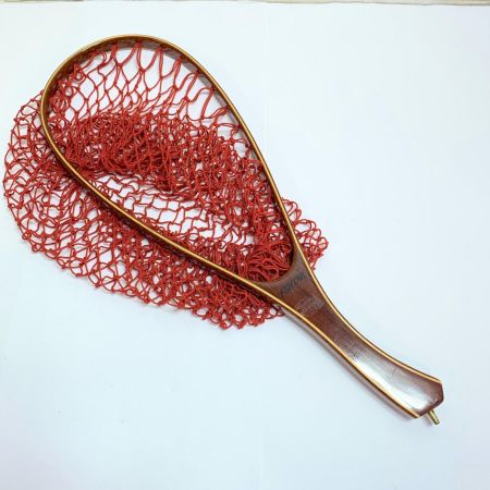  FISHOWL ランディングネット 長さ約40cm/25×13cm  ひび割れ、劣化あり