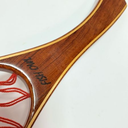  FISHOWL ランディングネット 長さ約40cm/25×13cm  ひび割れ、劣化あり