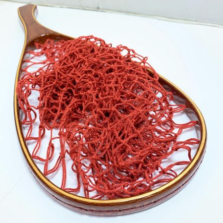  FISHOWL ランディングネット 長さ約40cm/25×13cm  ひび割れ、劣化あり