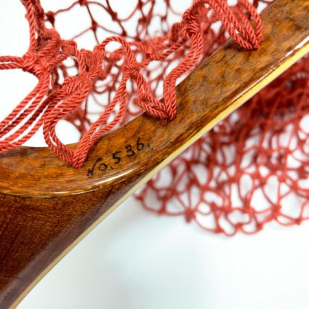  FISHOWL ランディングネット 長さ約40cm/25×13cm  ひび割れ、劣化あり