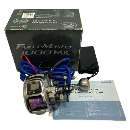  SHIMANO シマノ  11フォースマスター 1000MK　電動リール　箱・ケーブル付属 02893