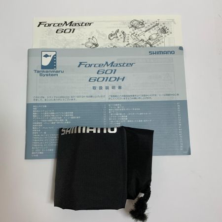  SHIMANO シマノ 20フォースマスター　時間34.9km 106.0H ※電源ケーブルなし 04155