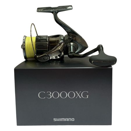  SHIMANO シマノ 22ステラ C3000XG  スピニングリール  箱、取説付 043924