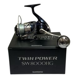 ★★ SHIMANO シマノ  21ツインパワーSW 8000HG キズ有  スピニングリール　箱・取説付 04228 Bランク