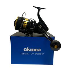 ★★ okuma TESORO 18000HA キズ有　スピニングリール　箱、ハンドルノブ付 Cランク