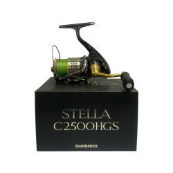 ★★ SHIMANO シマノ 10ステラC2500HGS　　スピニングリール　箱、ポーチ付 02429 Bランク