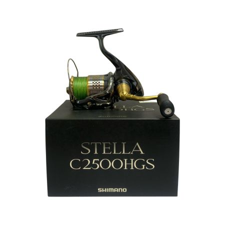  SHIMANO シマノ 10ステラC2500HGS　　スピニングリール　箱、ポーチ付 02429