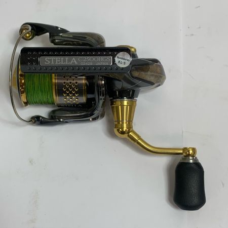  SHIMANO シマノ 10ステラC2500HGS　　スピニングリール　箱、ポーチ付 02429